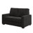 Beaulah Modern Fabric Upholstered Square Arm Loveseat-2097500469