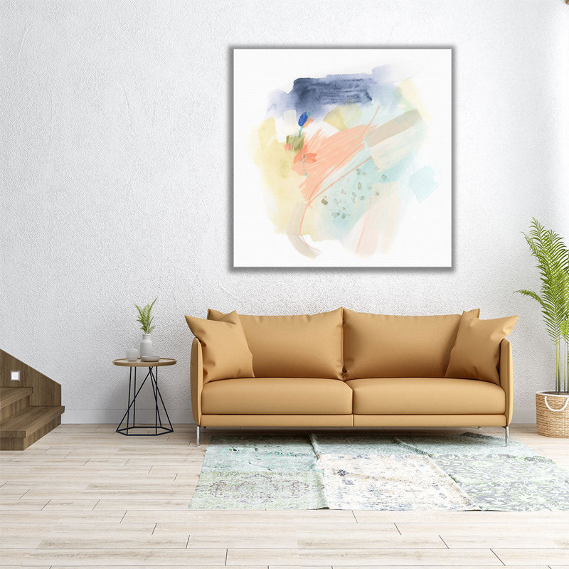 Ice Star I - reproduction d'art sur toile, H 16 po x l 16 po