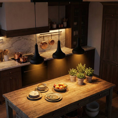 3-Light Adjustable Metal Linear Track Lighting