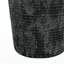 Éclairage, lampe de table, H 24 po, céramique noire, abat-jour noir, contemporain