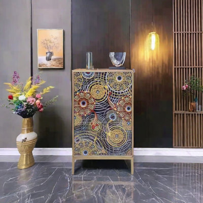 Light luxury decor drawer accent chest