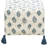 16x80 WOODY Woodblock Printed Gauze Tassel Runner