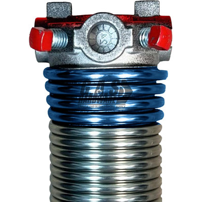 283x2x37 Galvanized Torsion Spring - Red