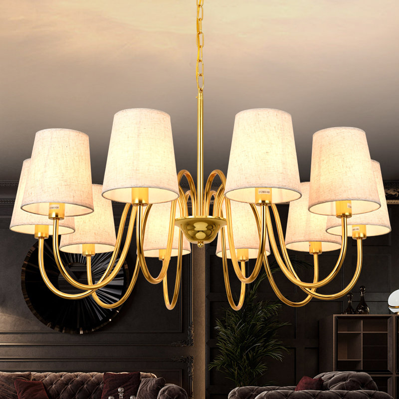 Lustre 10 lumières Herdy