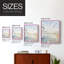 NAUTICAL Series CDLV, reproduction encadrée - bois massif-890909745-890909748