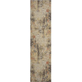 Beale Abstract Area Rug in Beige/Gold/Brown