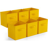 Sorbus 8 Pack 11" Foldable Storage Cubes with Handles