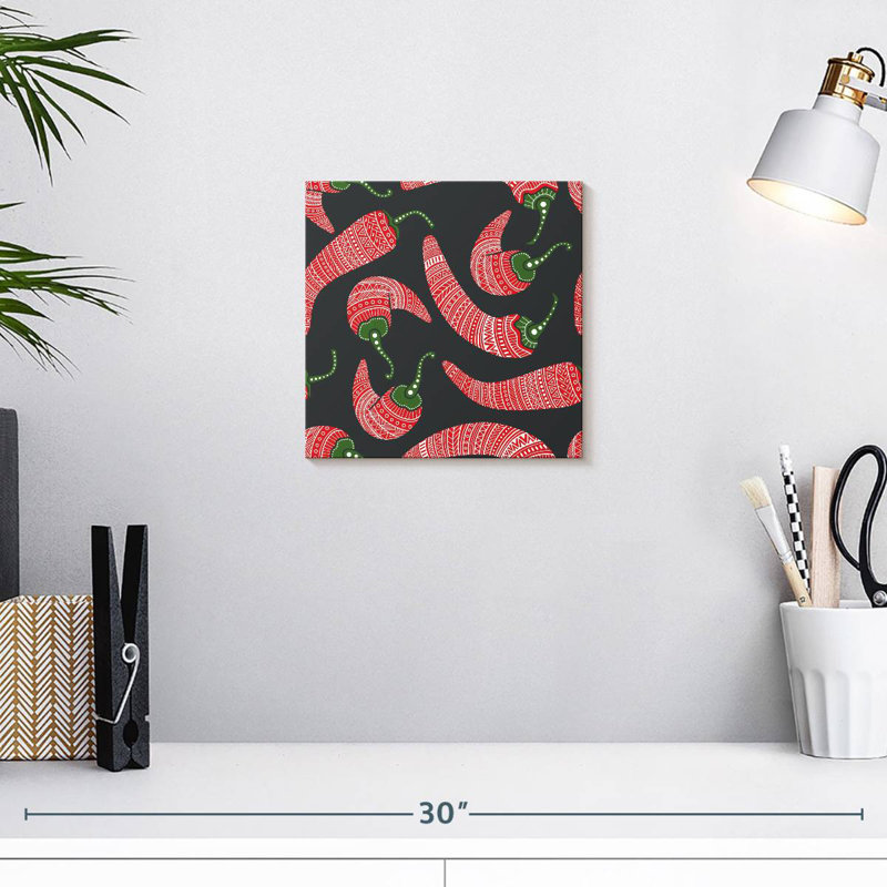 Yarlin Tribal Chili Pattern