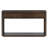 55" Rustic Wooden Entryway Console Table With Storage Drawers & Open Shelf-1380476735