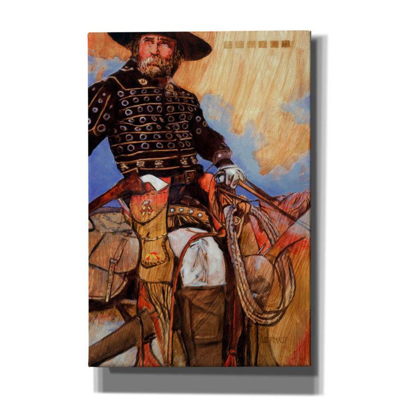 «Tommy Show On Canvas» par J.E. Knauf, reproduction, H 18 po x l 12 po x P 0,75 po
