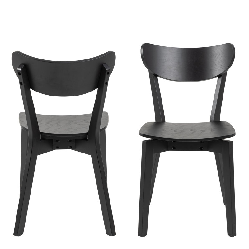 Emilianna 42.5cm H Side Chair, Black