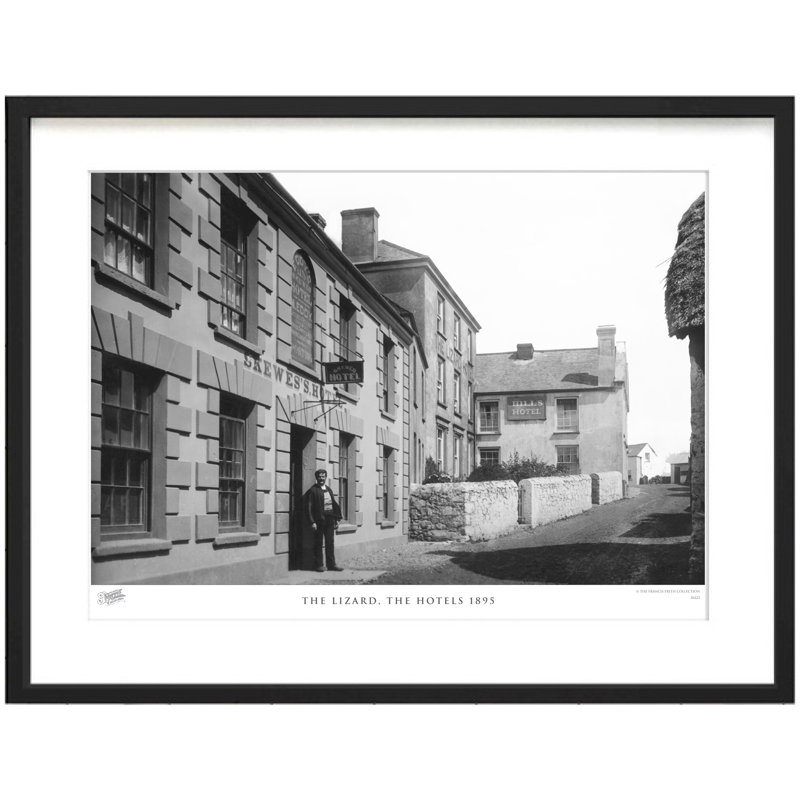 The Lizard, The Hotels 1895 by Francis Frith - Single Picture Frame Print, 60cm H x 80cm W x 2.3cm D