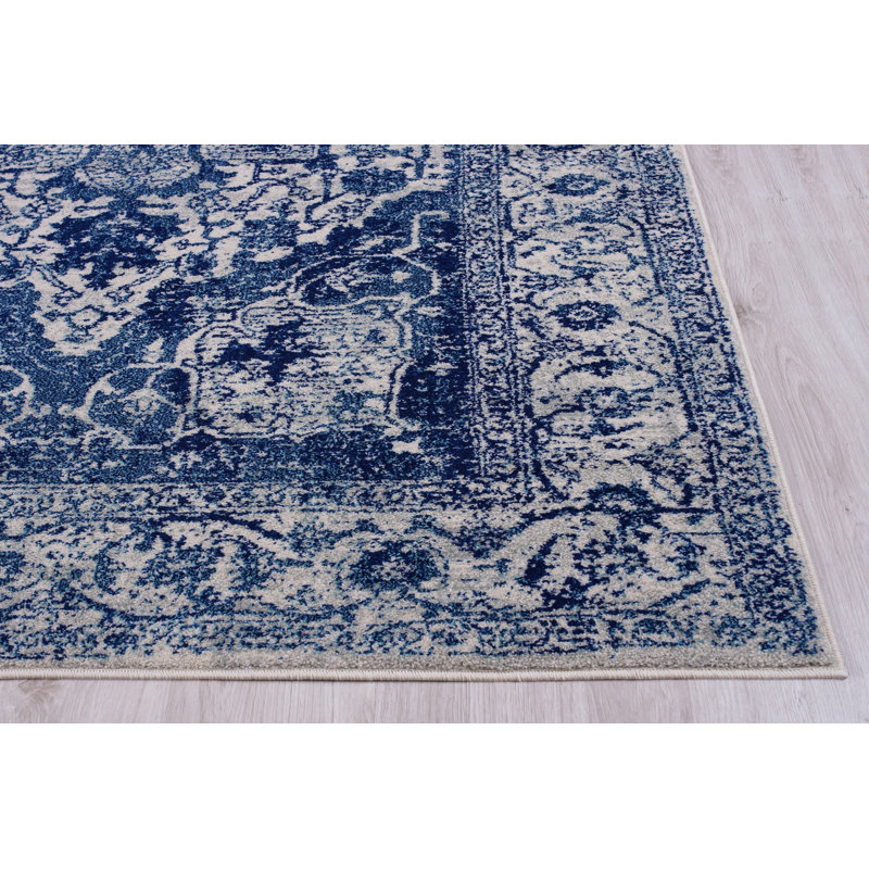 Tapis oriental bleu / beige Henneman