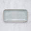 Porcelain Rectangle Plate, Aqua-1832855196