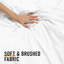Cathyjo Super Soft Microfibre Reversible 200 TC Plain Duvet Cover Set with Cases-894273045-894273047