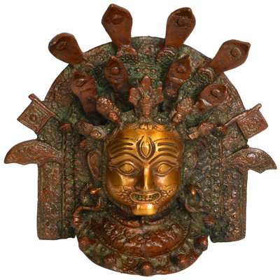 Masque mural Bhairava
