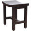 Banc de douche en teck Sumba Lotus