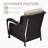 5-Piece Wicker Outdoor Patio Armrest Set-1689812145