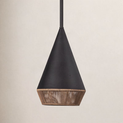 Keaz Single Light Steel Pendant