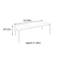 Table de salle à manger Minimal-102787129