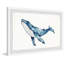 Whale Hello There by Marmont Hill - Single Picture Frame Painting-1185994599