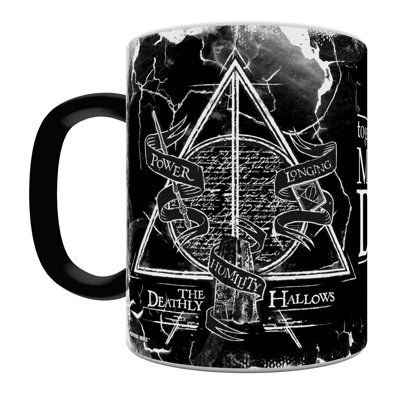 Harry Potter The Deathly Hallows Morphing Mugs Heat-Changing Drinkware - 11oz