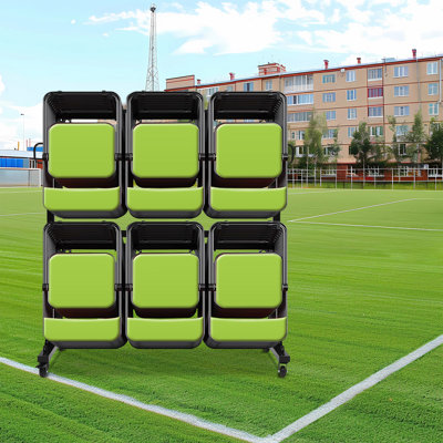 Heavy Duty Folding Chair Cart, 800 LBS Rolling Storage Rack for 84 Chairs, Adjustable 2-Tier Dolly with Locking Wheels & Waterproof Cover