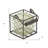 HomeRoots 3.5'' H Glass Tabletop Lantern