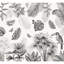 Bordure florale pelez et collez-100671507