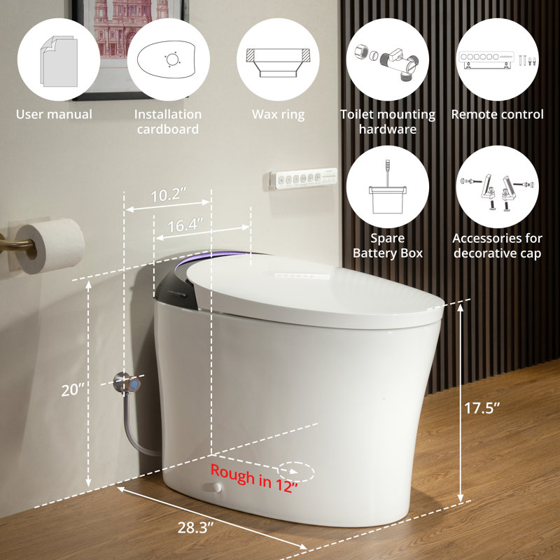 Toilettes Smart Bidet Smart Sensor