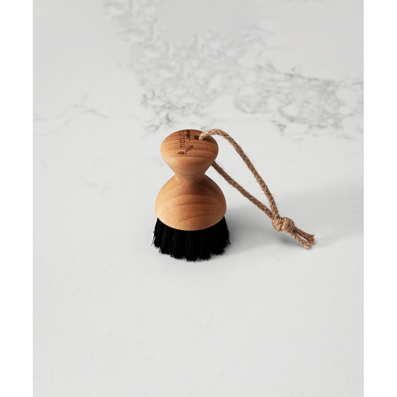 Natural By Hillbrush Cleaning Brushes, Black