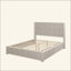 Structure de lit plateforme en bois avec tête de lit, aucun sommier requis, lit sur pied, assemblage facile-1889039986-1889039996