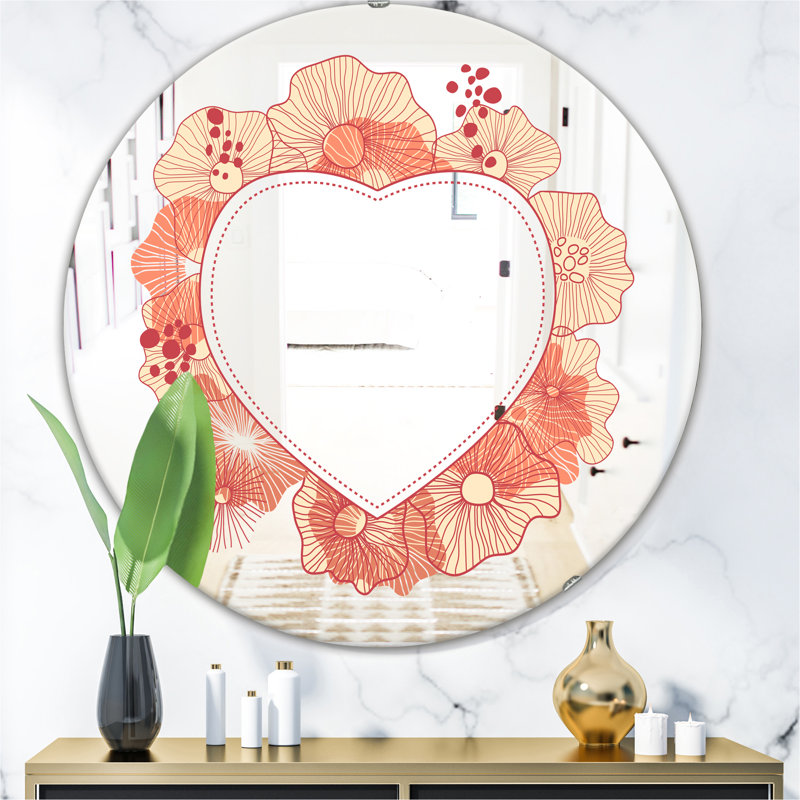 Miroir d'appoint, H 23,6 po x l 23,6 po