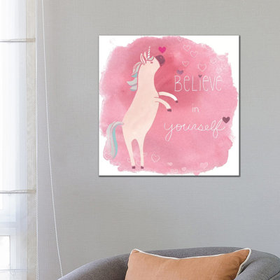 Magic Unicorn Squad I by June Erica Vess - Wrapped Canvas Print