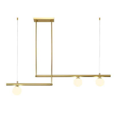 3 - Light Kitchen Island Linear Pendant
