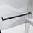 Sapphire-V 56cm W x 76cm H Frameless Tub Door with-80056524