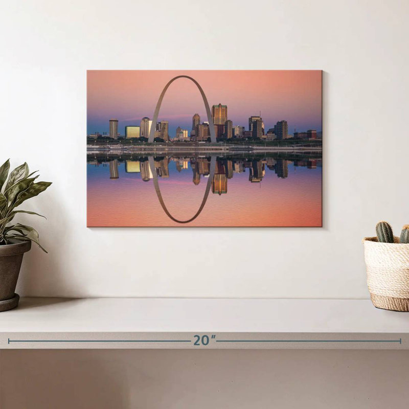 Rorry St Louis Skyline, 8" H x 12" W