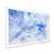 Toile blanche avec cadre d'angle fermé