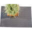 Ensemble de tapis intérieur / extérieur en polyester touffeté à la machine Kobielnik noir / gris-132157215