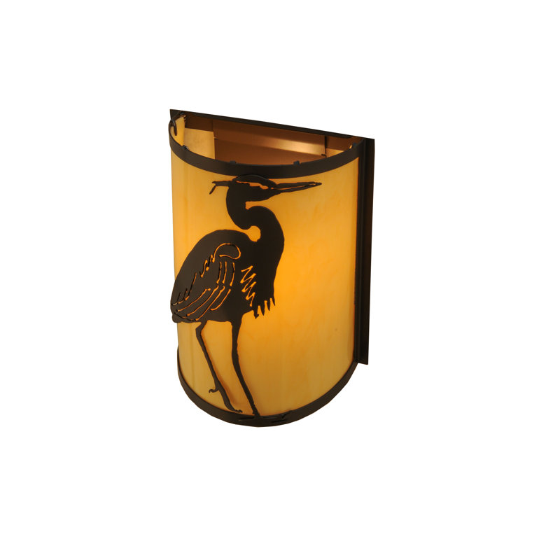 Heron 1 - Light Flush Mounted Sconce