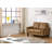 Althea 53.5" Faux Leather Square Arm Loveseat-23508315