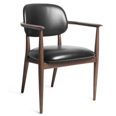 Slow Leather Arm Chair