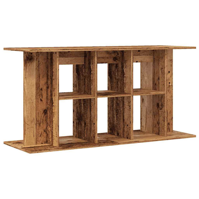 Morada Aquarium Stand, 60cm H x 120cm W x 40cm D, Old Wood