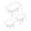 Ensemble de table, ensemble de 3 pièces, café, bout, côté, décor, salon, transitionnel-539756347
