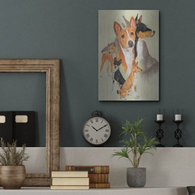 «Basenji and Ghost» par Barbara Keith