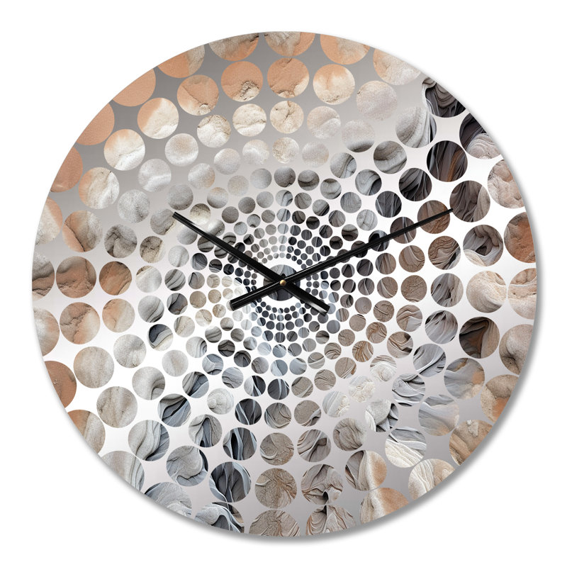 Horloge murale Gabryal - Fractals, Médium