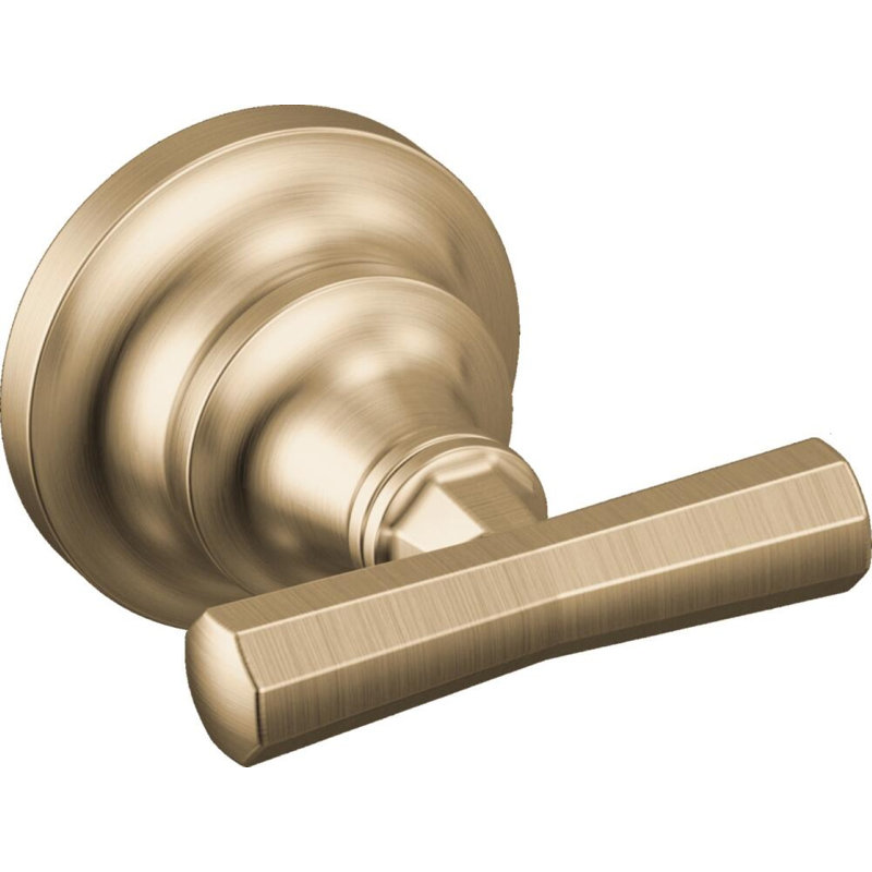 Beauclere™ Two Handle Wall Mount Tub Filler, Brilliance Luxe Gold, Cross Handle