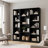  Cedarbrook Manufactured Wood Wall Bookcase with Open Shelves, Modern Display Storage Shelf for Home Office and Living Room