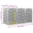 6.79 ft. W x 2.54 ft. D Stainless Steel Horizontal Garbage Shed-73410397