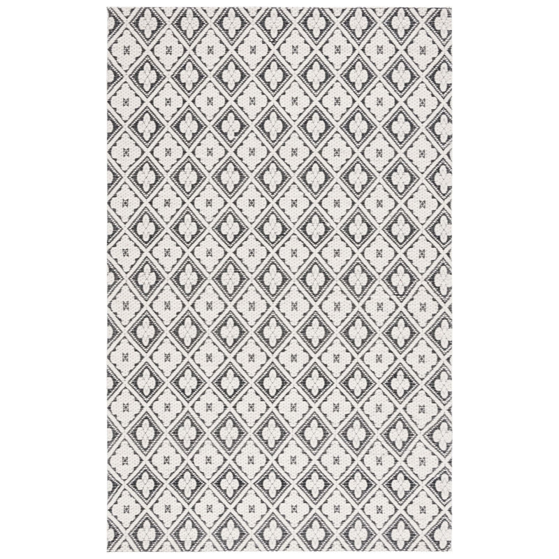 Marbella Hand Woven Performance Geometric Rug, Rectangle 4' x 6'
